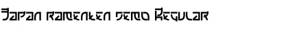 Japan ramenten demo Regular Font Title Preview
