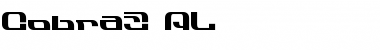 Cobra3 AL Font Title Preview