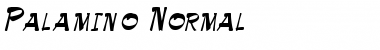 Palamino Normal Font Title Preview