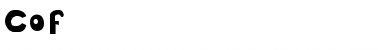 Cof Unknown Font Title Preview