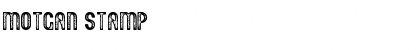 Motgan Stamp Font Title Preview