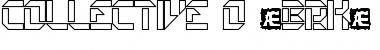 Collective O (BRK) Regular Font Title Preview