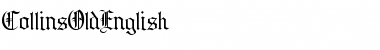 CollinsOldEnglish Regular Font Title Preview