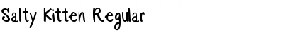 Salty Kitten Regular Font Title Preview