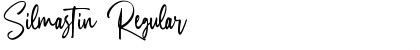 Silmastin Regular Font Title Preview