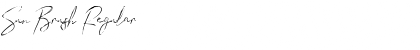 Sun Brush Regular Font Title Preview