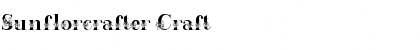Sunflorcrafter Craft Font Title Preview