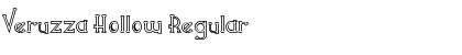 Veruzza Hollow Regular Font Title Preview
