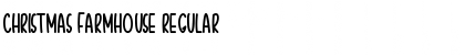 Christmas Farmhouse Regular Font Title Preview