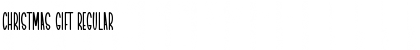 Christmas Gift Regular Font Title Preview