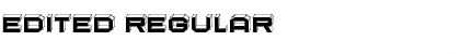 Edited Regular Font Title Preview