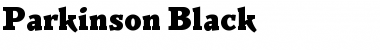 Parkinson Regular Font Title Preview