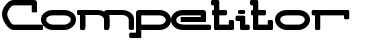 Competitor Regular Font Title Preview