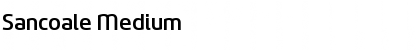 Sancoale Medium Font Title Preview