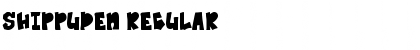 SHIPPUDEN Regular Font Title Preview