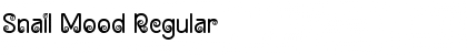 Snail Mood Regular Font Title Preview