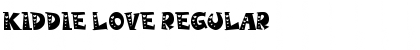 Kiddie Love Regular Font Title Preview