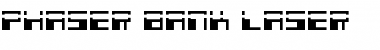 Phaser Bank Laser Regular Font Title Preview