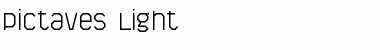 Pictaves Light Font Title Preview