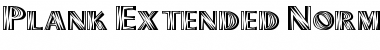 PlankExtended Normal Font Title Preview