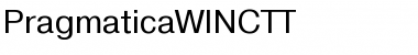 PragmaticaWINCTT Regular Font Title Preview