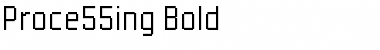 Proce55ing Bold Font Title Preview