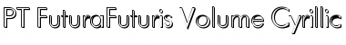 FuturaFuturisVolumeC Regular Font Title Preview