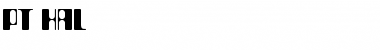 PT HAL Normal Font Title Preview