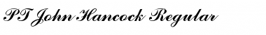 PT John Hancock Normal Font Title Preview