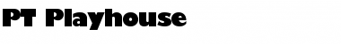 PT Playhouse Normal Font Title Preview