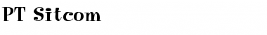 PT Sitcom Normal Font Title Preview