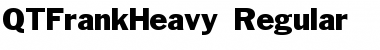 QTFrankHeavy Regular Font Title Preview