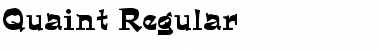 Quaint Regular Font Title Preview