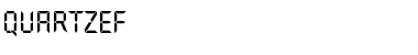 QuartzEF Regular Font Title Preview