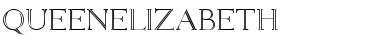 QueenElizabeth Regular Font Title Preview