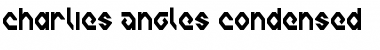Charlie's Angles Condensed Condensed Font Title Preview