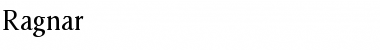 Ragnar Regular Font Title Preview