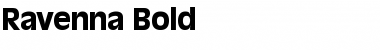 Ravenna-Bold Regular Font Title Preview