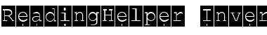 ReadingHelper Invers Font Title Preview