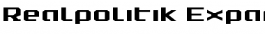 Realpolitik Expanded Expanded Font Title Preview