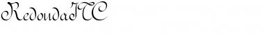 RedondaITC Regular Font Title Preview