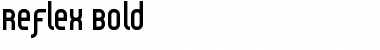 Reflex Bold Font Title Preview
