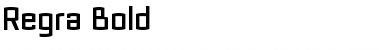 Regra Bold Font Title Preview