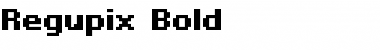 Regupix Bold Font Title Preview