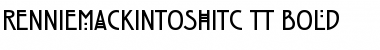 RennieMackintoshITC TT Bold Font Title Preview