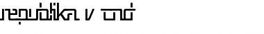 Republika V Cnd Regular Font Title Preview