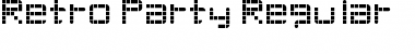 Retro Party Regular Font Title Preview