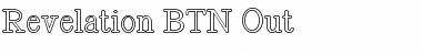 Revelation BTN Out Regular Font Title Preview