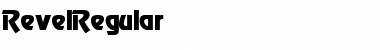 RevelRegular Regular Font Title Preview
