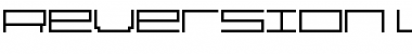 Reversion Light Font Title Preview